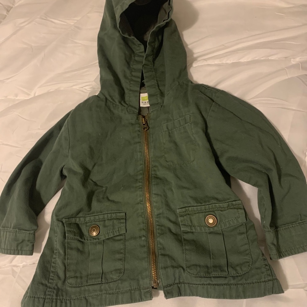Crazy 8 12-18 M army jacket